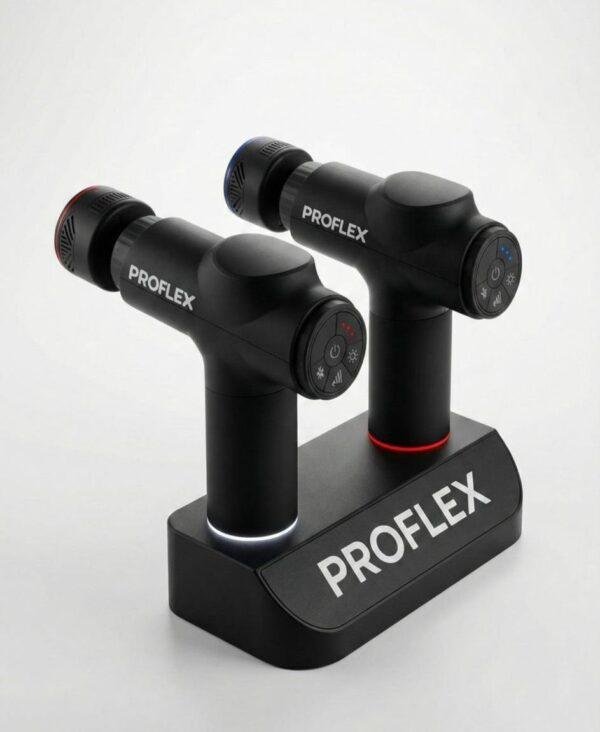 ProFlex B330 Heat & Cold Muscle Gun – אקדח עיסוי חום וקור מקצועי